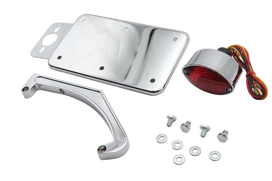 V-Twin 33-2709 vertical side mount tail lamp kit for Big Twin motorcycle models