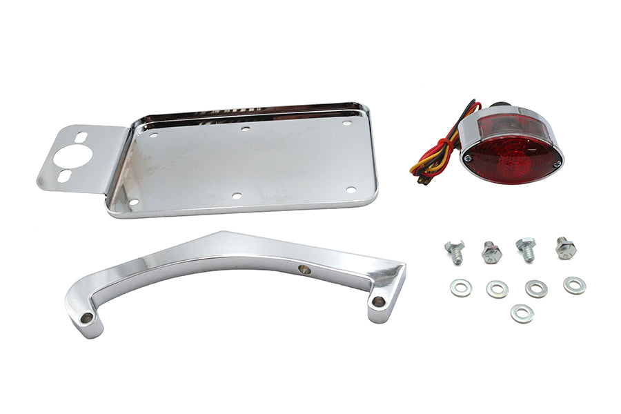 V-Twin 33-2709 vertical side mount tail lamp kit for Big Twin motorcycle models