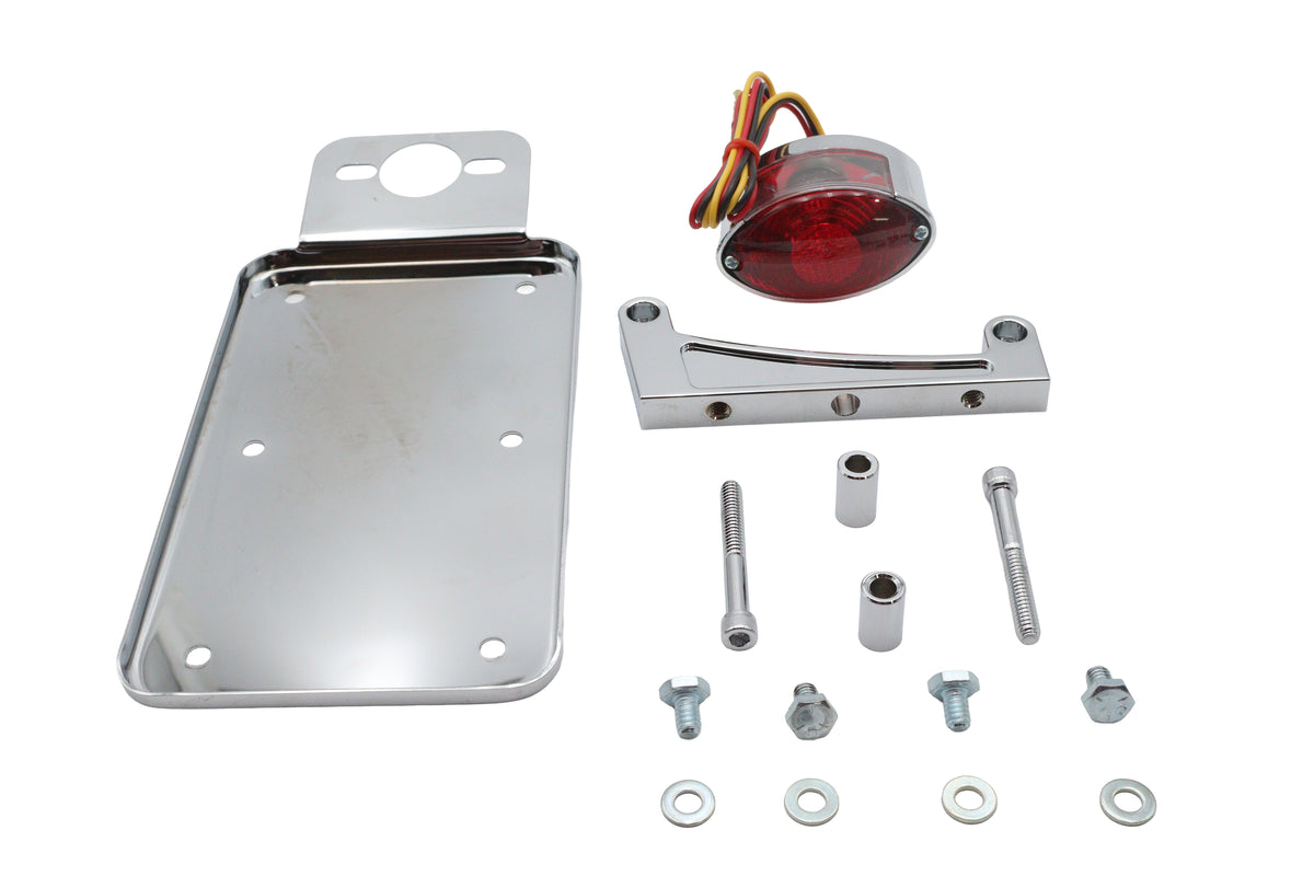V-Twin 33-2711 vertical side mount tail lamp kit for motorcycle lighting