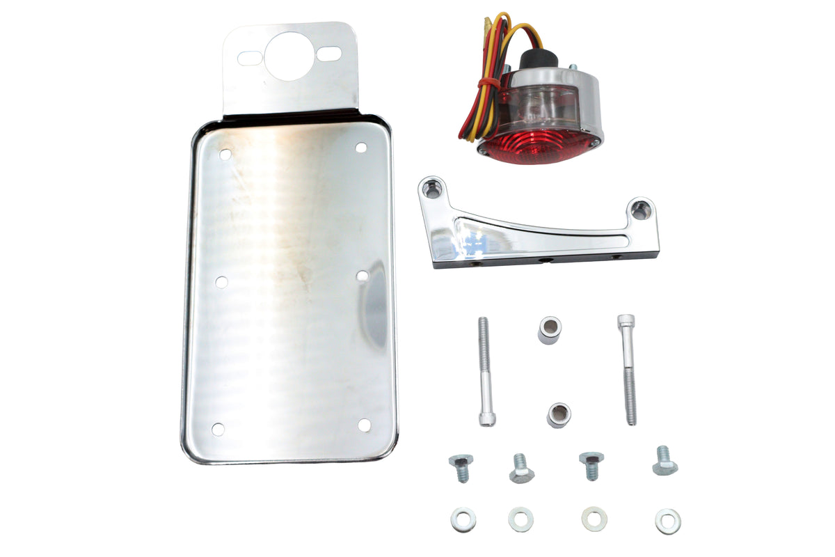 V-Twin 33-2711 vertical side mount tail lamp kit for motorcycle lighting