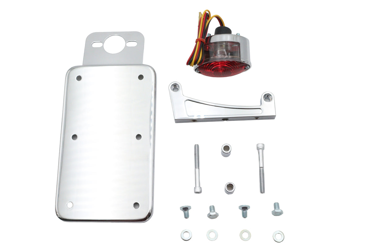 V-Twin 33-2711 vertical side mount tail lamp kit for motorcycle lighting