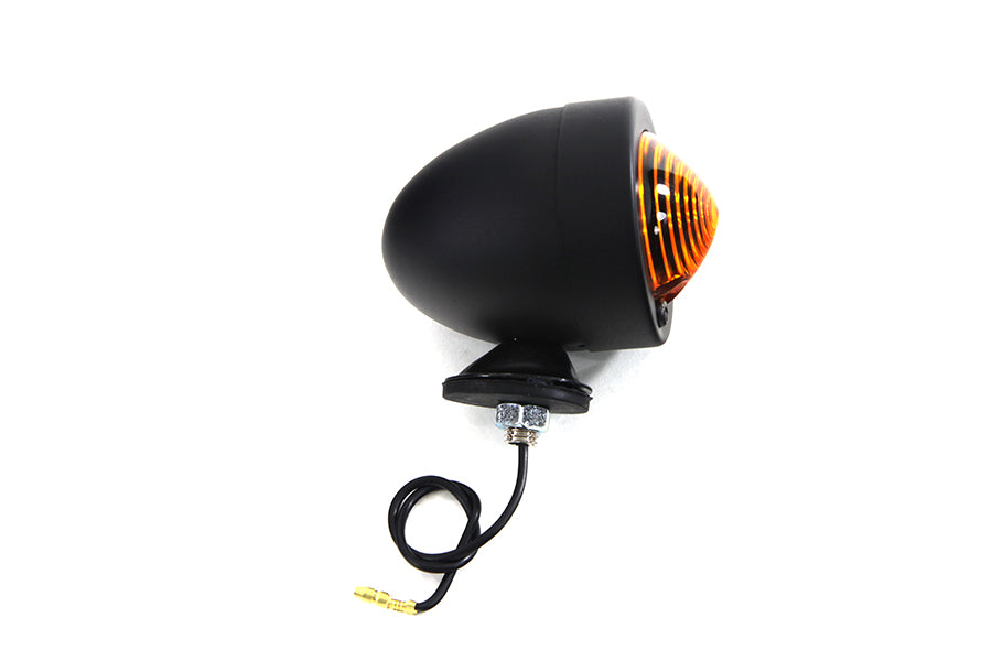 Wyatt Gatling Black Bullet Marker Lamp, One-Wire Type 20-6506BB