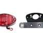V-Twin 33-3058 Fender Mount Tail Lamp Oval LED Black