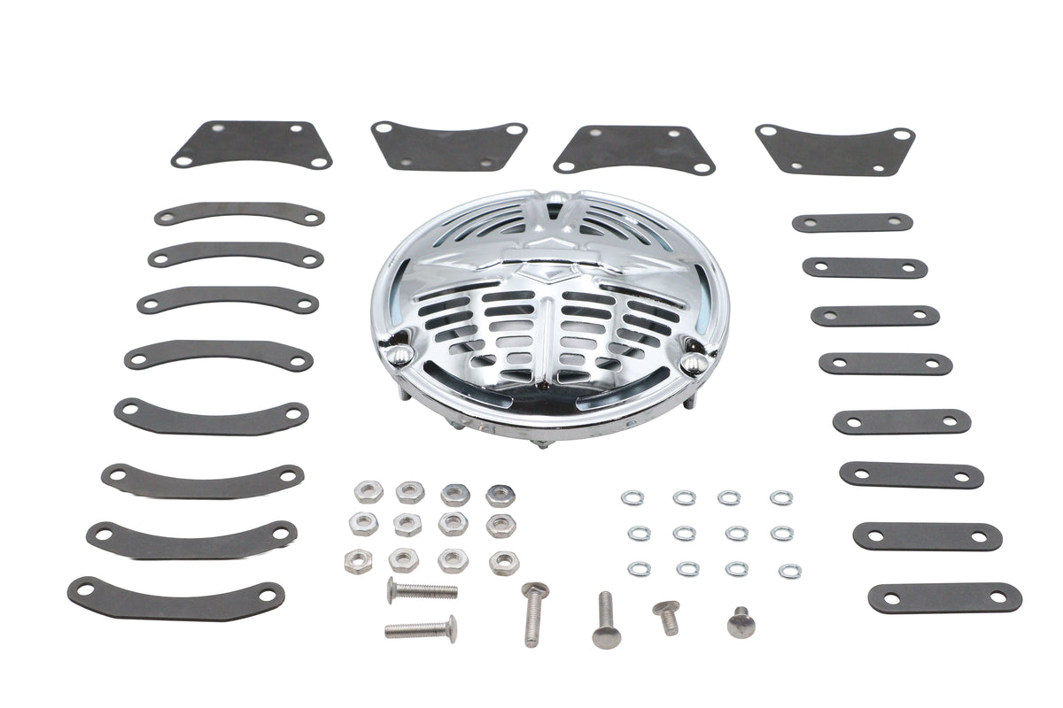 V-Twin 33-3135 Delco Remy 6-Volt Horn Kit
