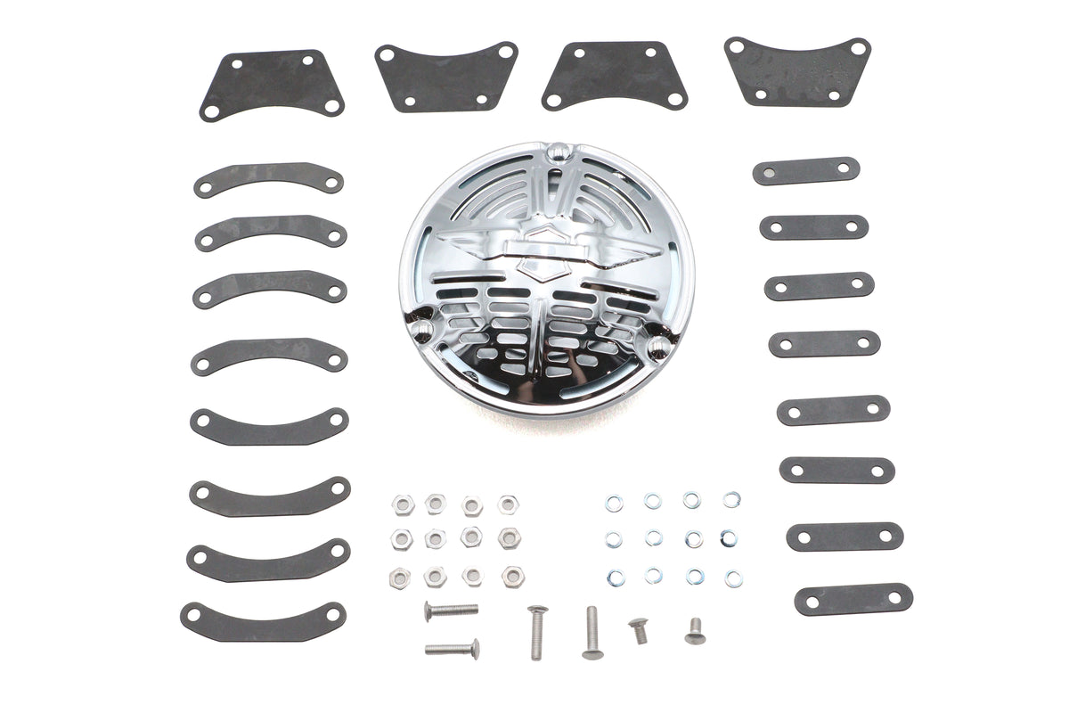 V-Twin 33-3135 Delco Remy 6-Volt Horn Kit