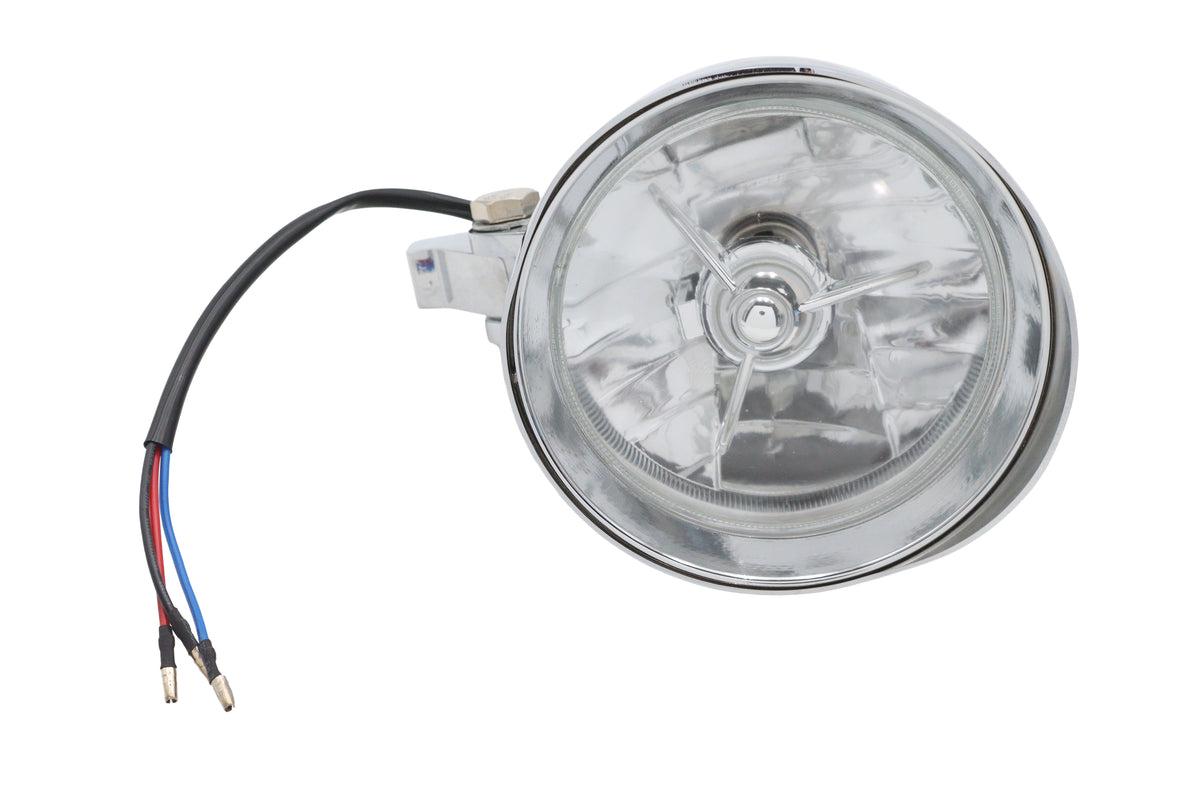 Ultima 8-20 Chrome 4-1/2-Inch Bullet Headlamp with Visor