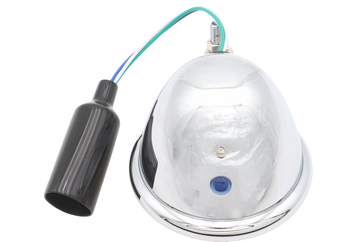 Wyatt Gatling 83071 4-1/2-Inch Round Headlamp, Chrome