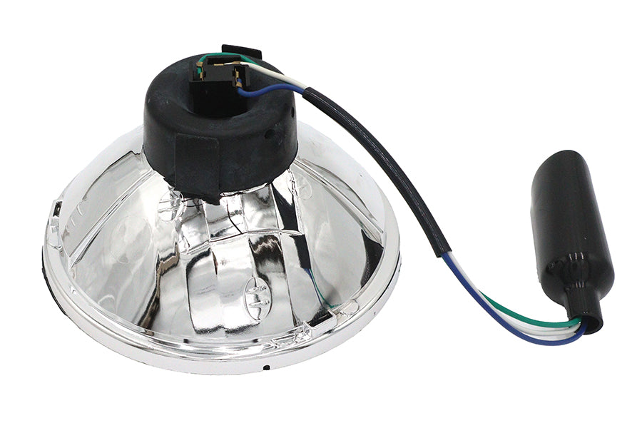 Wyatt Gatling 83080B 7-Inch Round Headlamp Sealed Beam