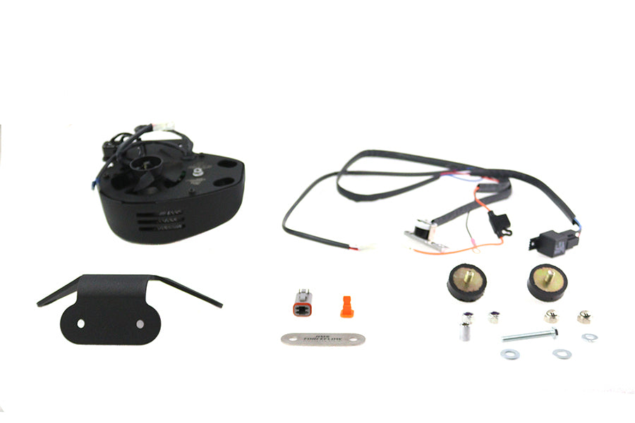 Jims 5401 Forceflow black cylinder head cooler kit for oil tank applications