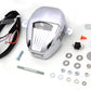 Jims Forceflow cylinder head cooler kit in chrome for motorcycle engine cooling