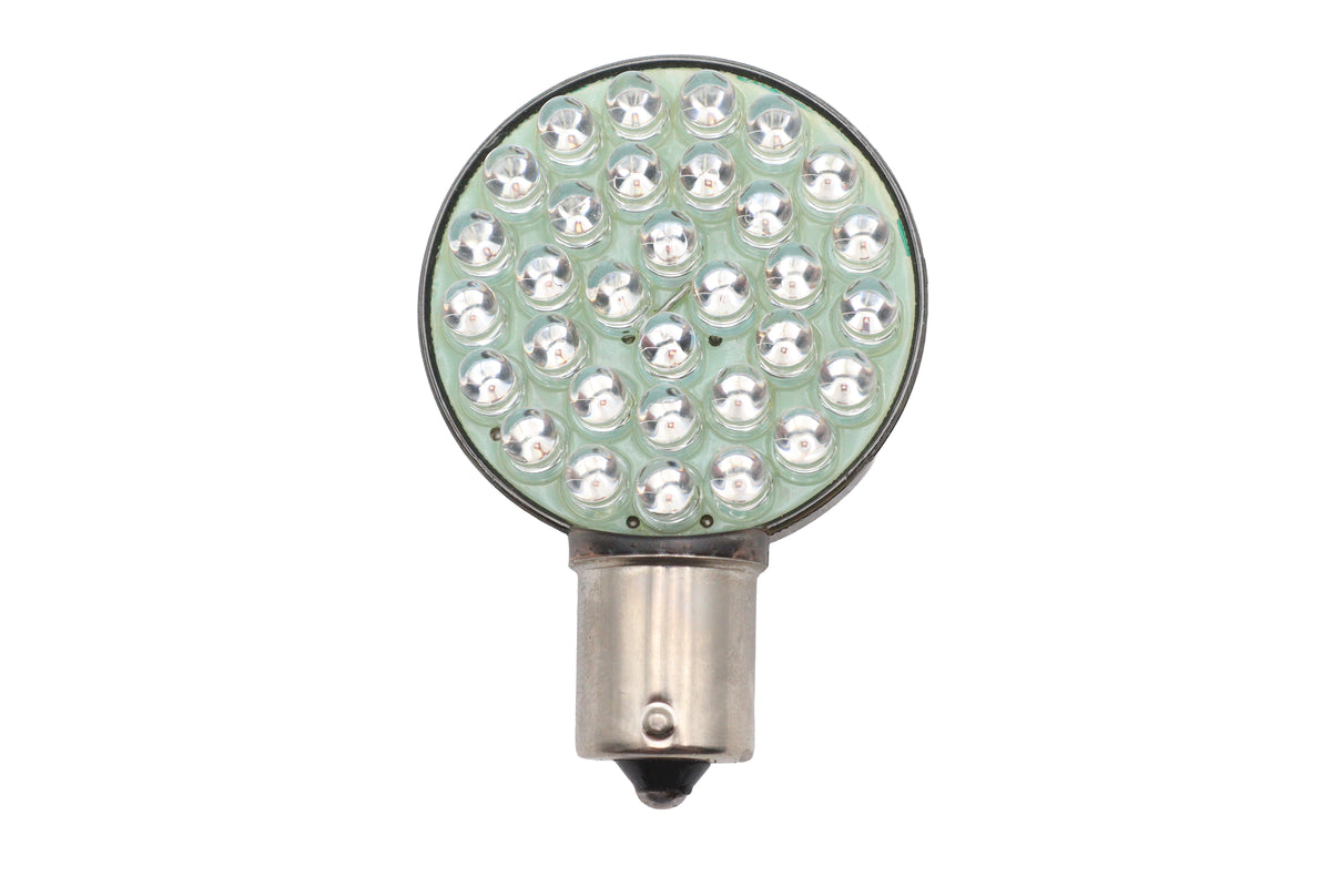 Ultima 33-6500 LED angled turn signal bulb, Style 1156, close-up product view