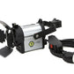 Wyatt Gatling DTW300 DTW 150 tungsten light rider accessory, black housing close-up
