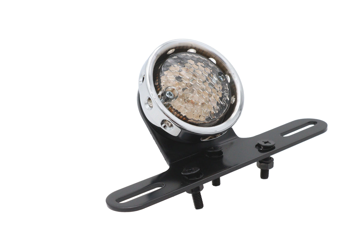 Ultima 8-233 Drilled Chrome Bezel Tail Lamp