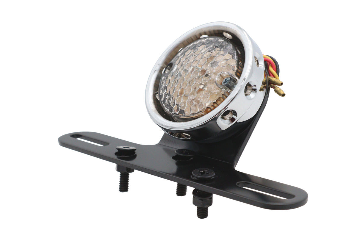 Ultima 8-233 Drilled Chrome Bezel Tail Lamp