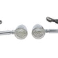 Ultima 8-360 LED bullet turn signal set with long stud, chrome finish
