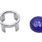 Ultima Blue Dot Lens with Chrome Ring, model 33-8672, lighting component