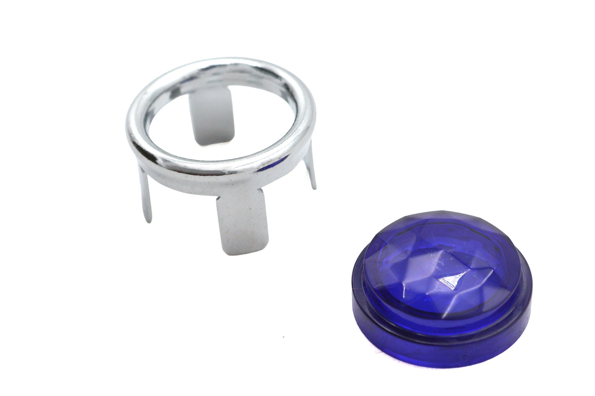 Ultima 33-8672 blue dot lens with chrome ring lighting component