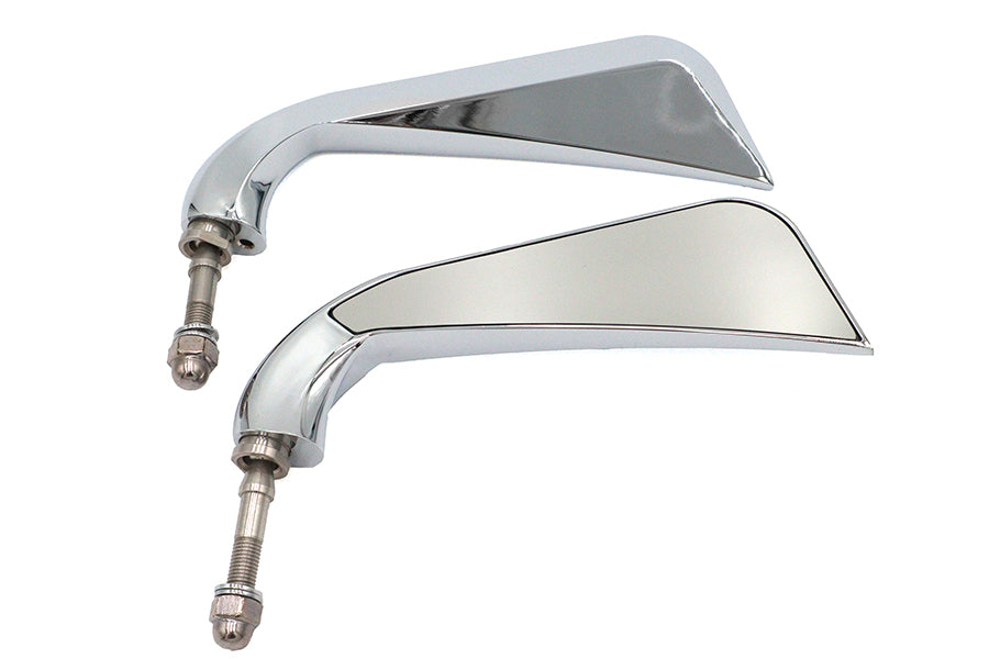 Wyatt Gatling M60-6356 Evil Eye mirror set with billet stems