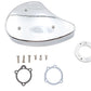 V-Twin Bendix-Keihin chrome air cleaner assembly for motorcycle fuel and air systems