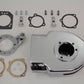 Wyatt Gatling Chrome Flame Style Air Cleaner Kit 34-0061 for motorcycle fuel and air system
