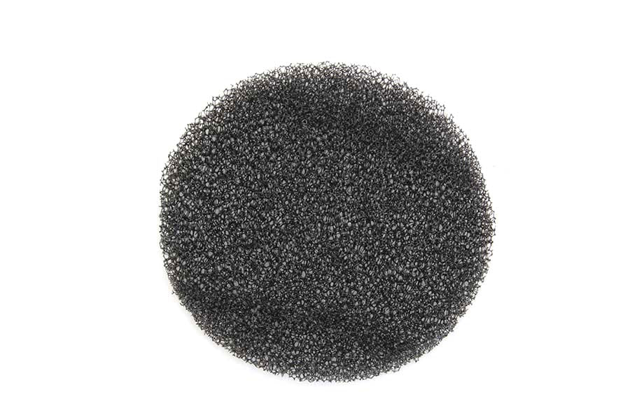 Wyatt Gatling round polyurethane foam air filter element for fuel and air systems