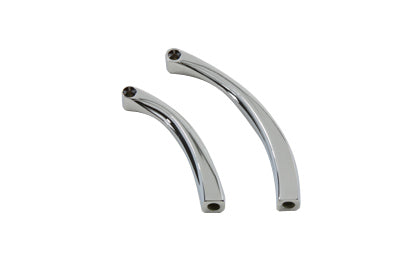 Wyatt Gatling 90094 curved solid-style billet mirror stem for motorcycle mirror assembly