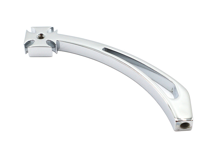 Wyatt Gatling Maltese Style Billet Chrome Mirror Stem for motorcycle