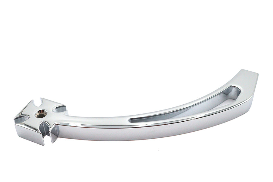 Wyatt Gatling 90095 Maltese style billet chrome mirror stem motorcycle mirror