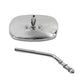 Wyatt Gatling 60-0008A Chrome Rectangular Mirror