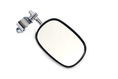 Wyatt Gatling 60-0008B Chrome Rectangular Clamp-On Mirror