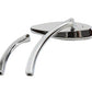Wyatt Gatling 76022 Chrome Smooth Oval Slim Line Mirror