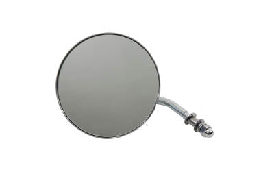 Wyatt Gatling 4-1/2-inch round chrome mirror, model 34-0353