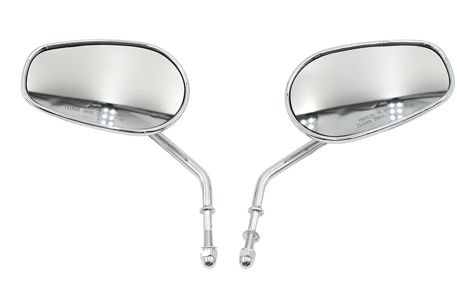 Wyatt Gatling Chrome Spear-Back Rectangular Mirror Set 60-6239, decorative framed mirrors