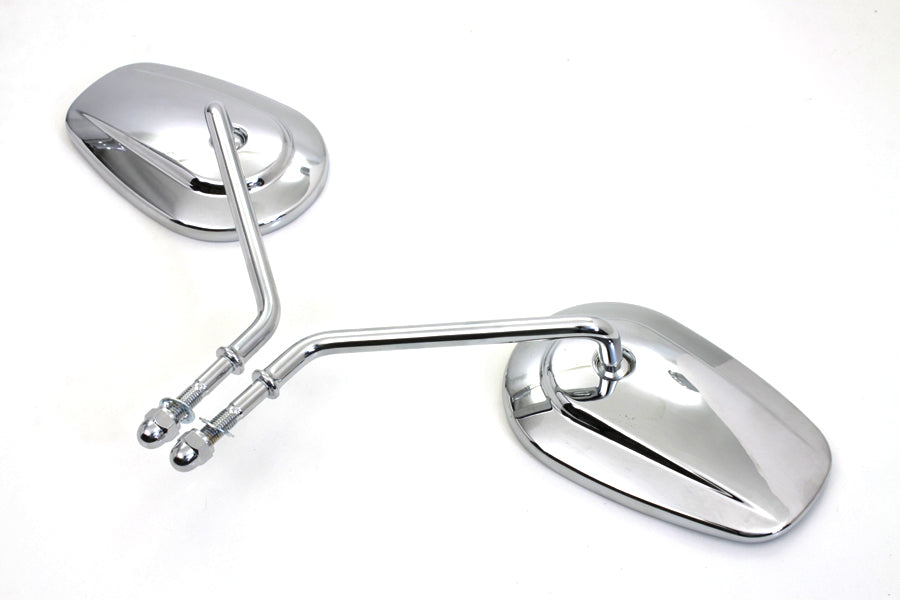 Wyatt Gatling taper convex mirror set, model 34-0410, featuring rounded convex mirrors