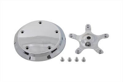 Wyatt Gatling 14-0210 smooth chrome air cleaner insert for fuel and air systems
