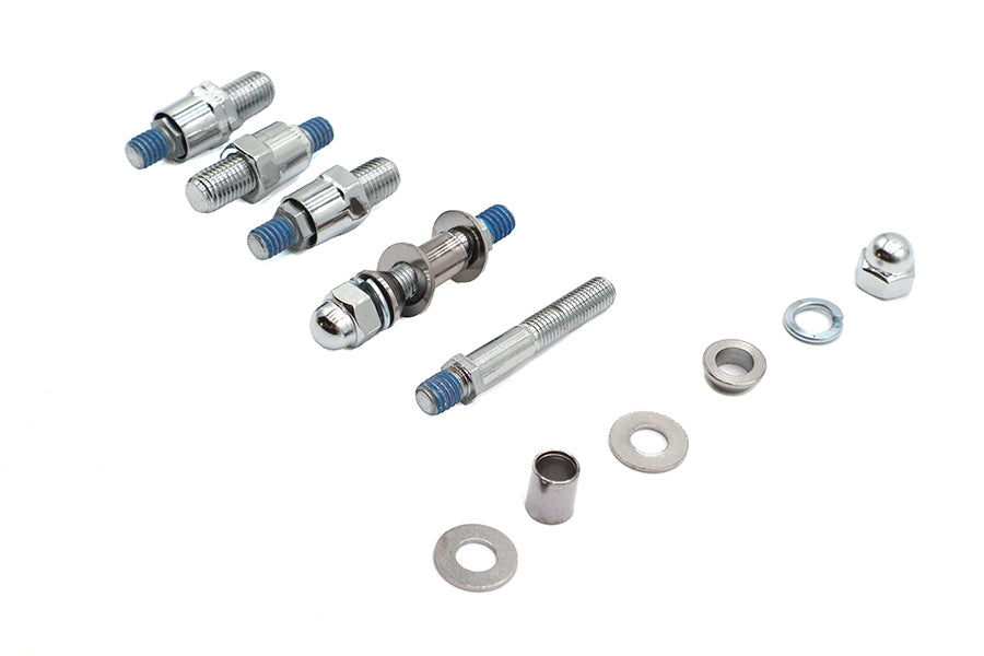 Wyatt Gatling HD-002 Metric Adapter Stem Kit mirror components for motorcycle installation