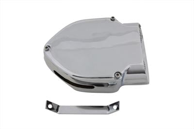 Wyatt Gatling Chrome V-Charger air cleaner for motorcycle fuel and air system