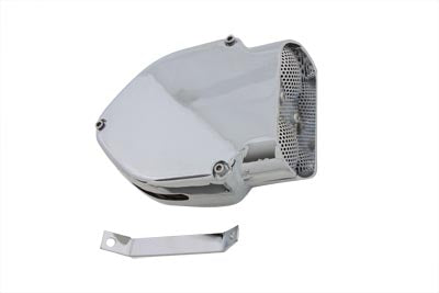 Wyatt Gatling Chrome V-Charger air cleaner for motorcycle fuel and air system