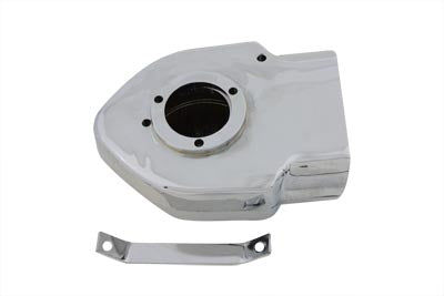 Wyatt Gatling Chrome V-Charger air cleaner for motorcycle fuel and air system