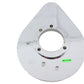 Wyatt Gatling chrome teardrop air cleaner backing plate 34-0519 for motorcycle fuel and air system