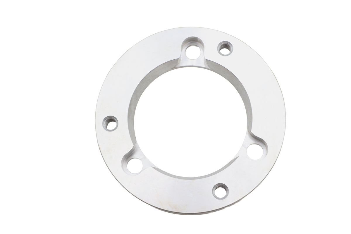 Wyatt Gatling CV to Bendix air cleaner adapter 34-0619 for motorcycle fuel and air systems