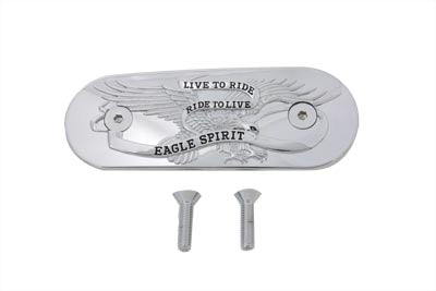 Wyatt Gatling Eagle Spirit chrome air cleaner insert for motorcycle fuel and air system