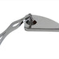 Wyatt Gatling Ace left-side mirror with smooth style and billet stem