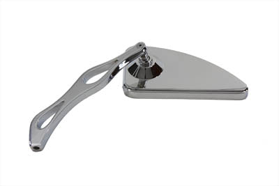 Wyatt Gatling Ace left-side mirror with smooth style and billet stem