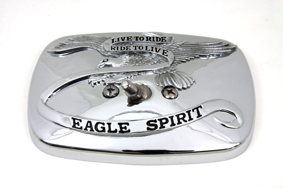 Wyatt Gatling Chrome Eagle Spirit mirror head, product 34-0731