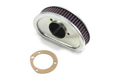 K&N HD-9608 replacement air filter for Harley-Davidson FXD fuel and air system