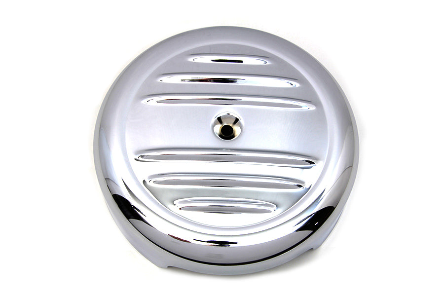Wyatt Gatling 8-inch chrome stripe air cleaner cover for fuel and air systems