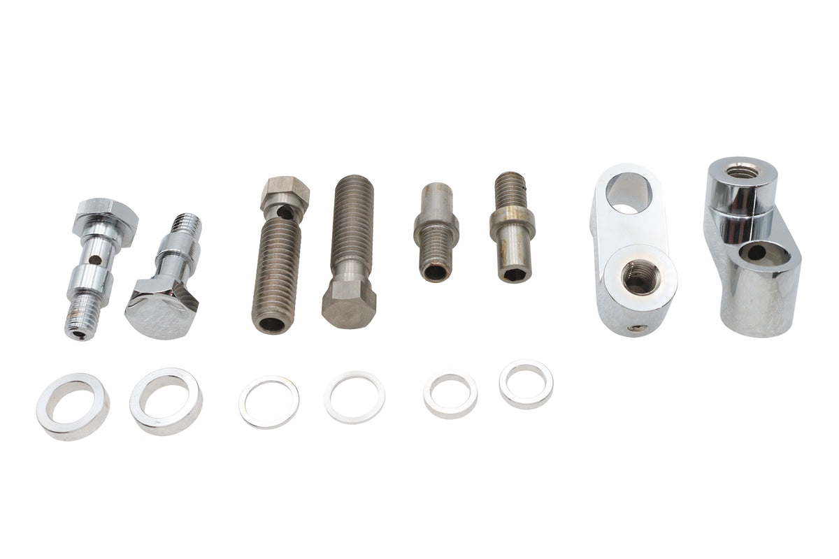 Wyatt Gatling 34-0751 billet air cleaner mount kit for fuel and air systems
