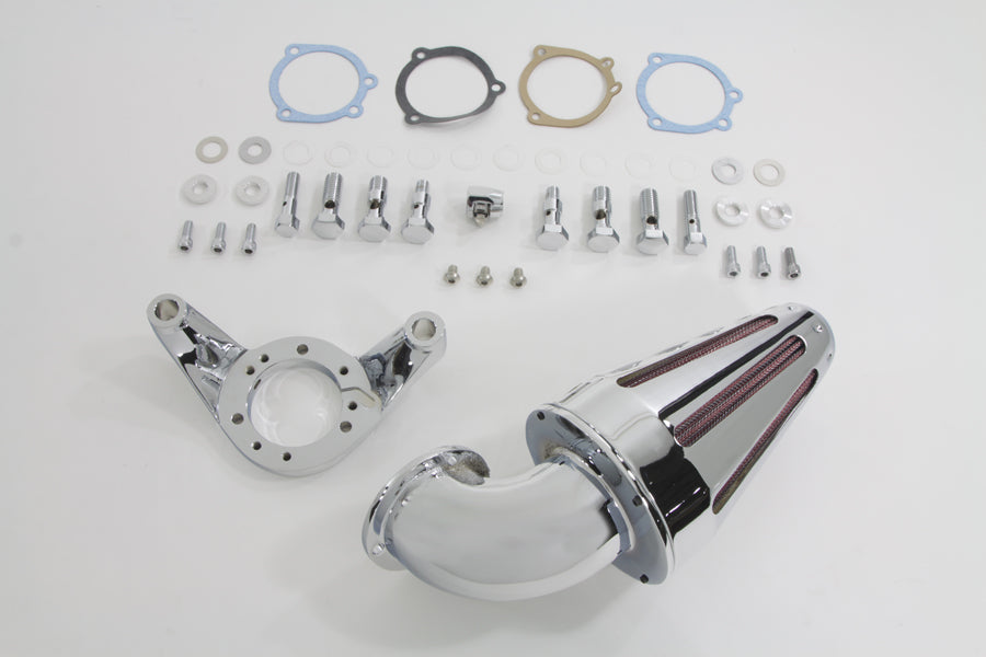 Wyatt Gatling cone-style air cleaner assembly 34-0775 for Harley-Davidson FXST