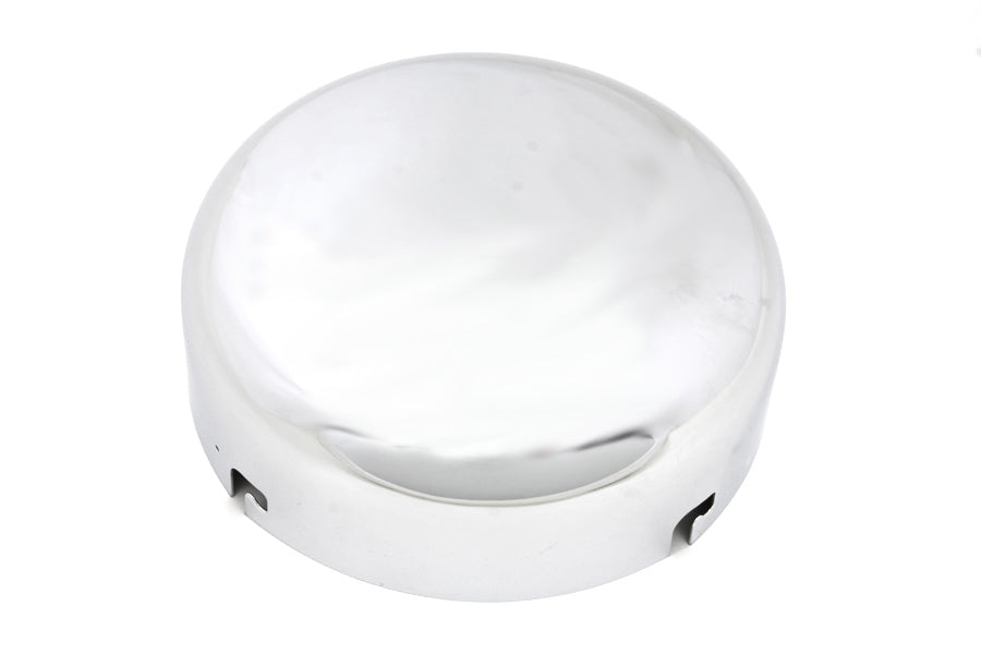 V-Twin B2102 chrome 6-inch air cleaner cover for motorcycle fuel and air system